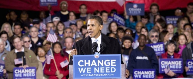 Barack Obama campaign talk