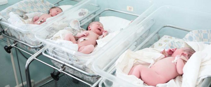 Babies in hospital