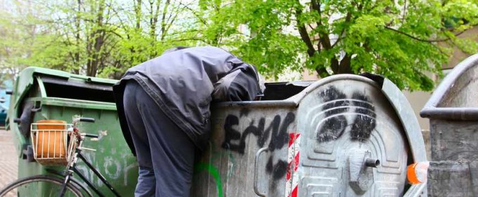 skip diving vs food waste
