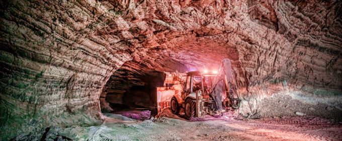 Image: salt mine. Salt mines can be used for underground hydrogen storage.